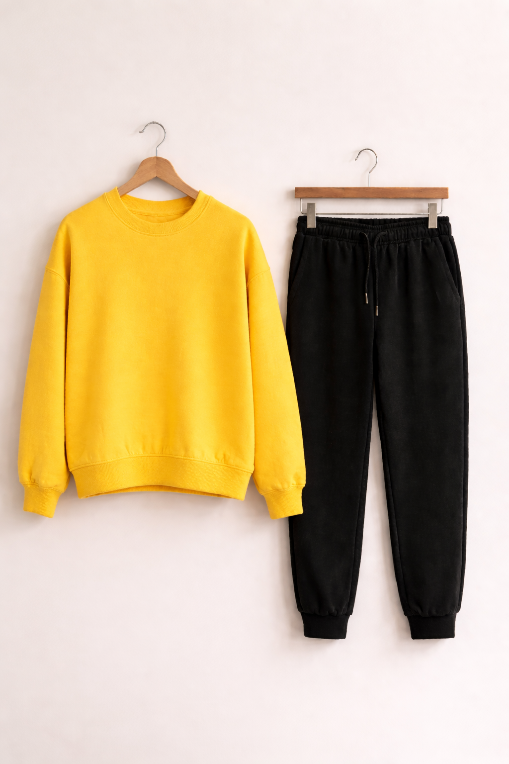 Спортивний костюм чоловічий весняний Zruchno світшот та штани XL Жовто-чорний (33500503)