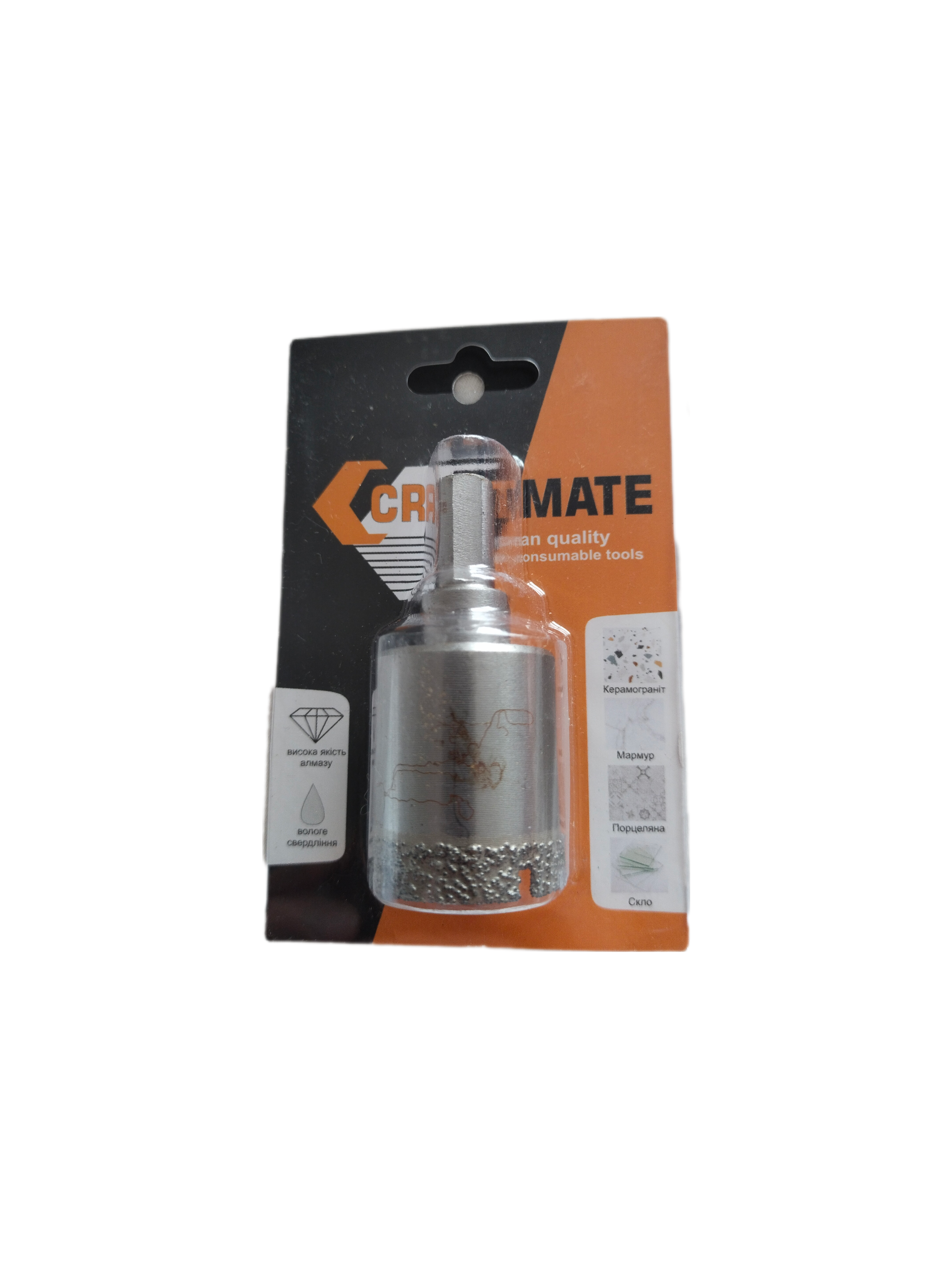 Сверло алмазное Craftmate 35 мм по керамограниту (35СR-SP) - фото 2 Сверло алмазное Craftmate 35 мм по керамограниту (35СR-SP) - фото 2