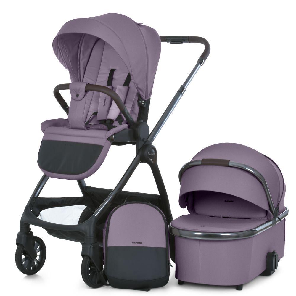 Коляска універсальна 2в1 ME 1183 RIVIERA Grape Pink (30718382) - фото 4