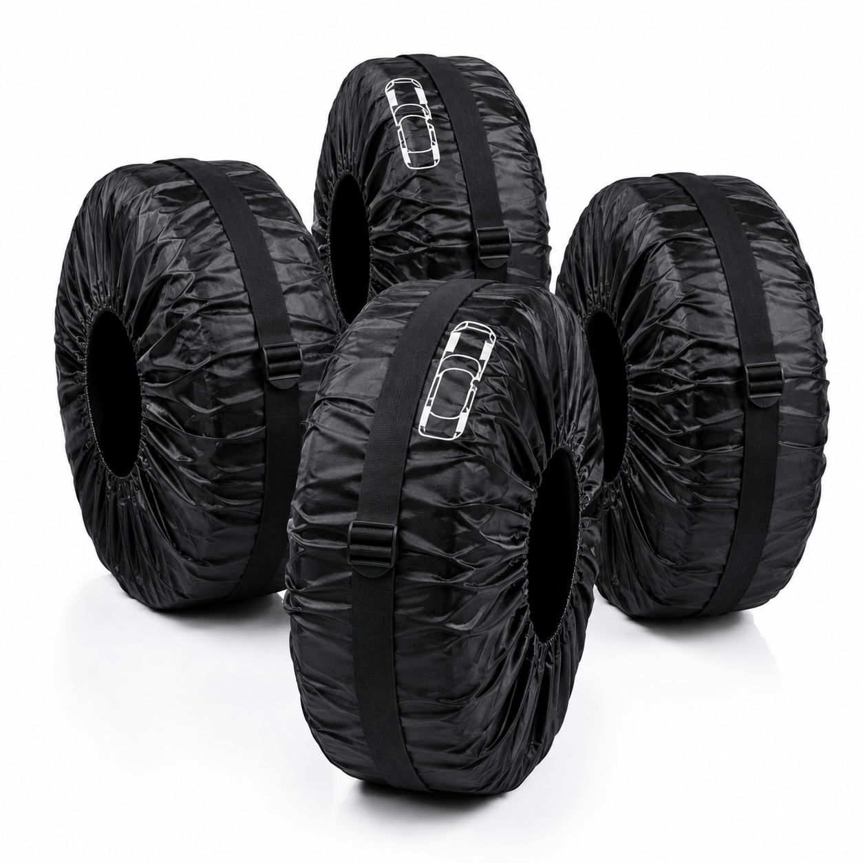 Чехлы для хранения колес и шин авто 13-16" (CHHLKS-BLK-0578)
