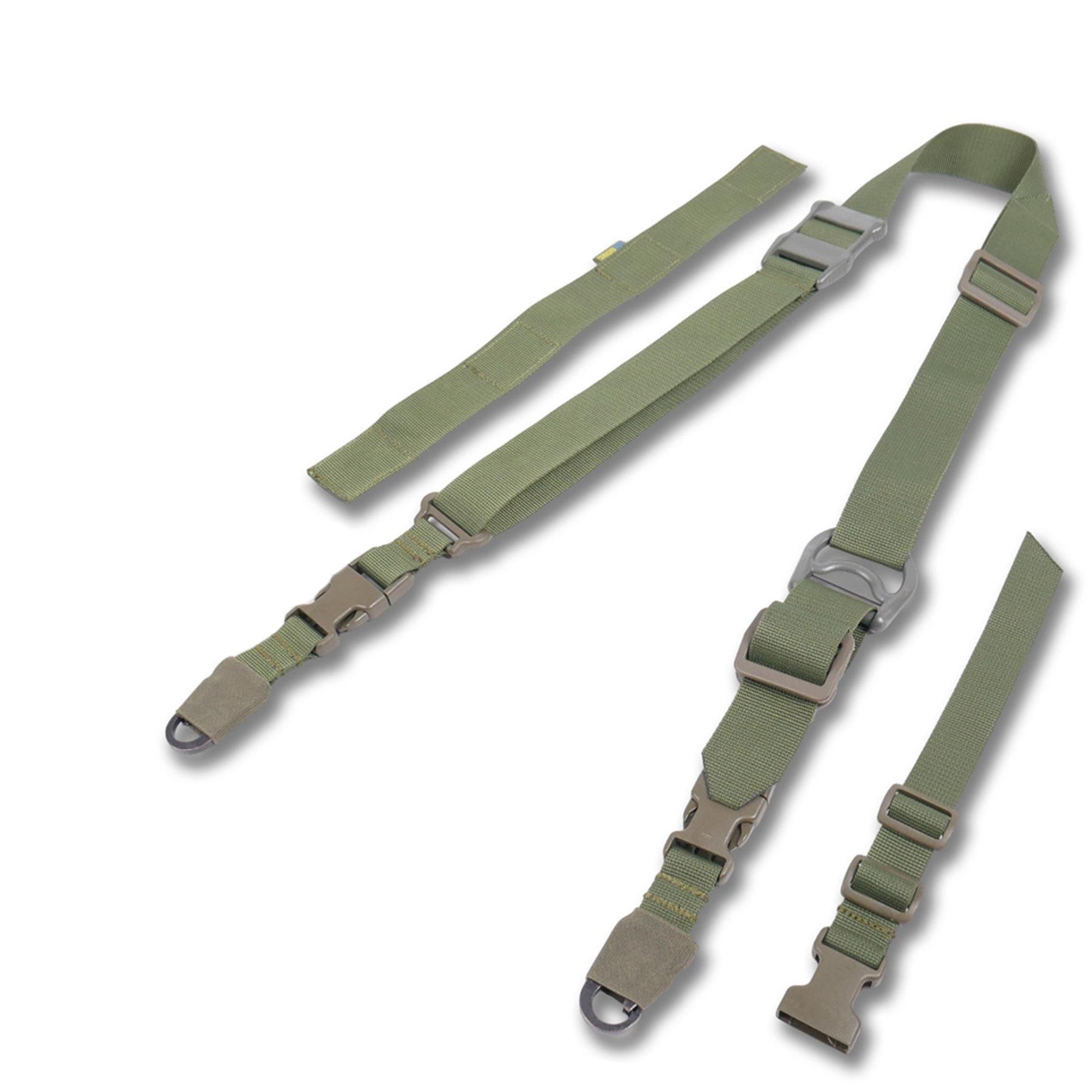 Ремінь двоточковий Kiborg Gun Sling G-2 з пряжкою швидкого регулювання Triple-X Olive