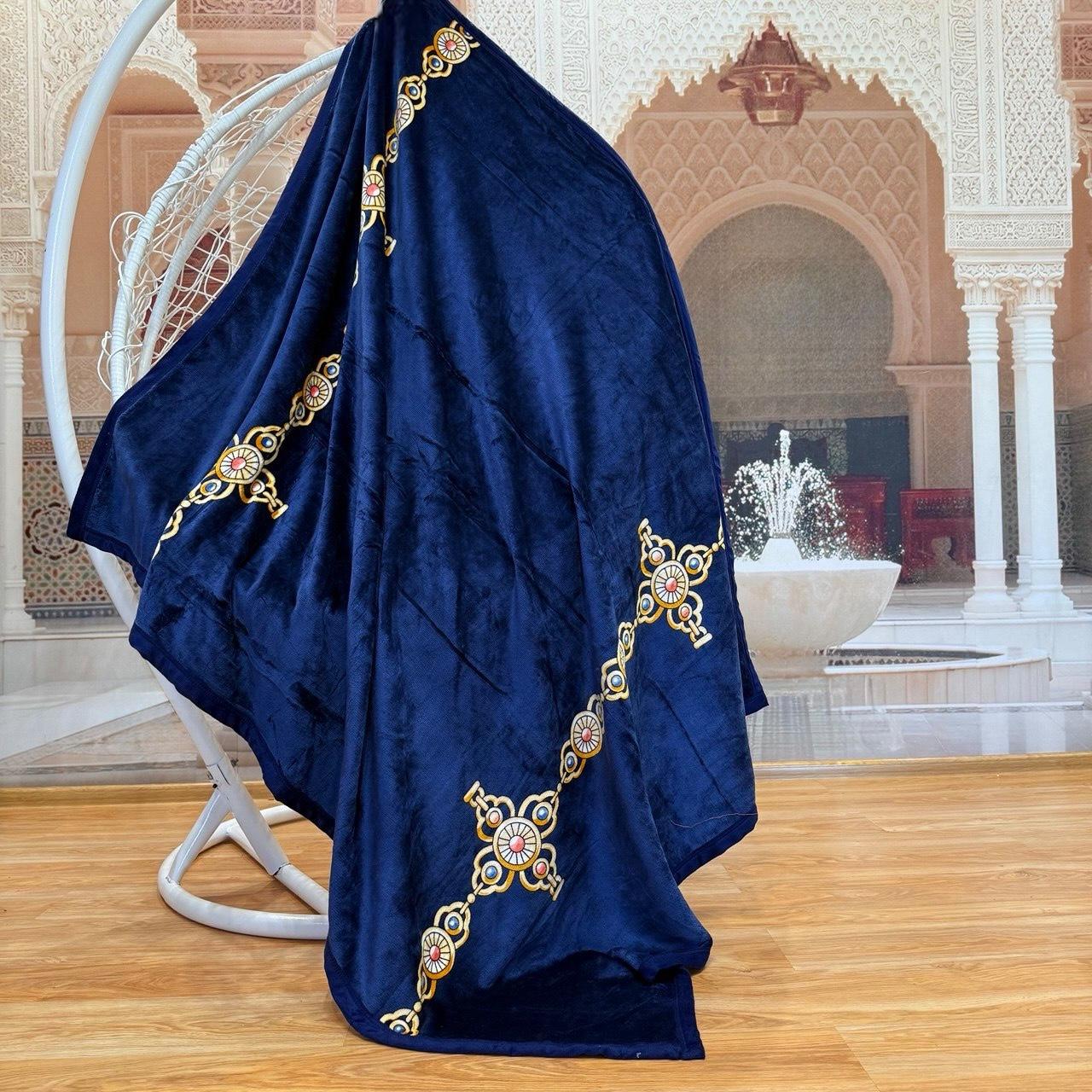 Плед-покрывало двустороннее Koloco Велюр 150x200 см Разноцветный (07-107-11) - фото 1 Плед-покрывало двустороннее Koloco Велюр 150x200 см Разноцветный (07-107-11) - фото 1