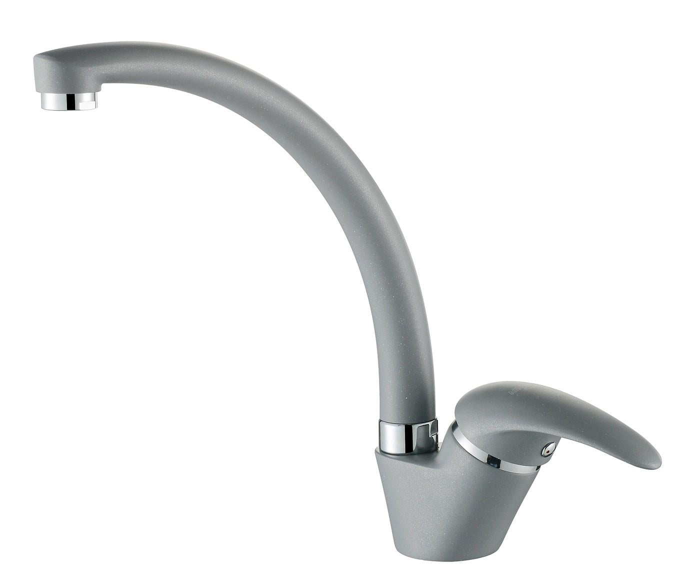 Смеситель кухонный Aquasanita Ambra 2813 202 Серый металлик (21312) Смеситель кухонный Aquasanita Ambra 2813 202 Серый металлик (21312)