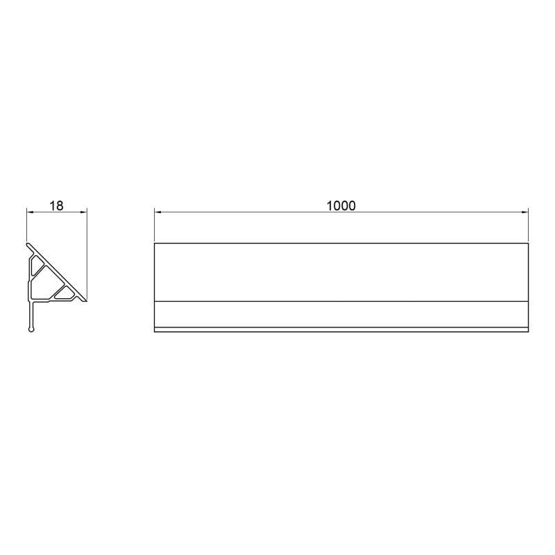 Планки декоративные Q-tap для поддона и ванны 2x1 м (WCS021) - фото 2