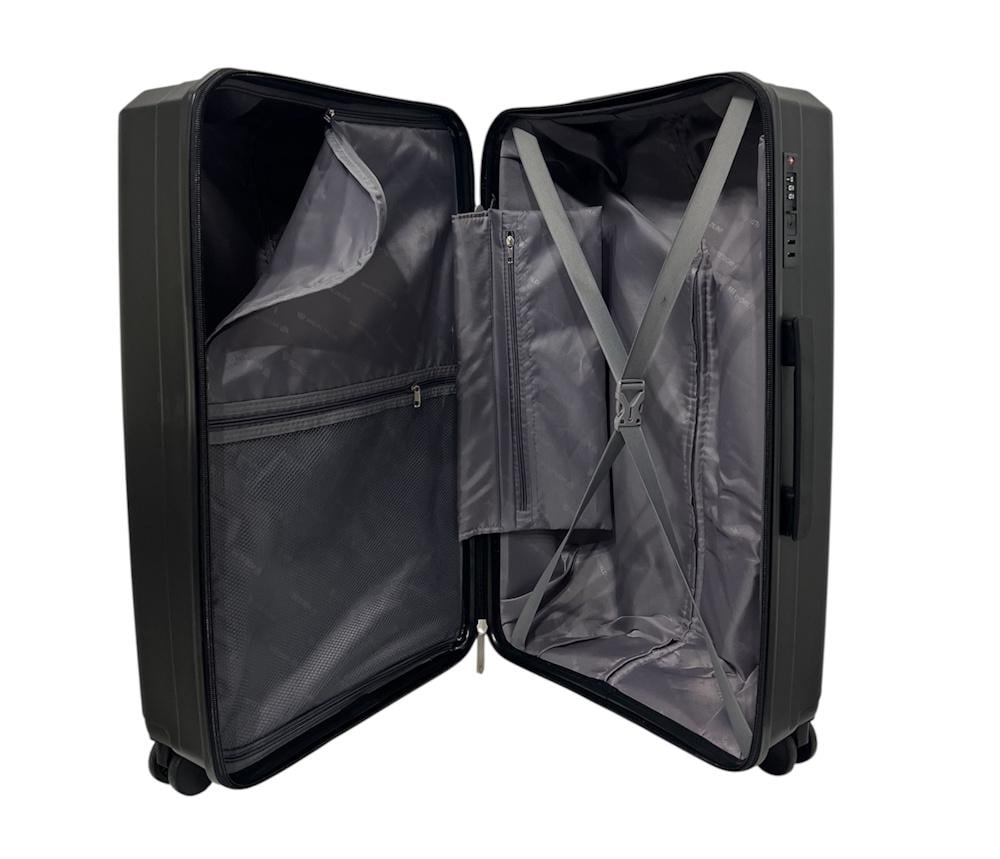 Валіза середня AIRTEX Worldline 290 поліпропілен M Чорний - фото 3 Валіза середня AIRTEX Worldline 290 поліпропілен M Чорний - фото 3