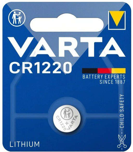 Батарейка літієва Varta CR1220 3V (1750)