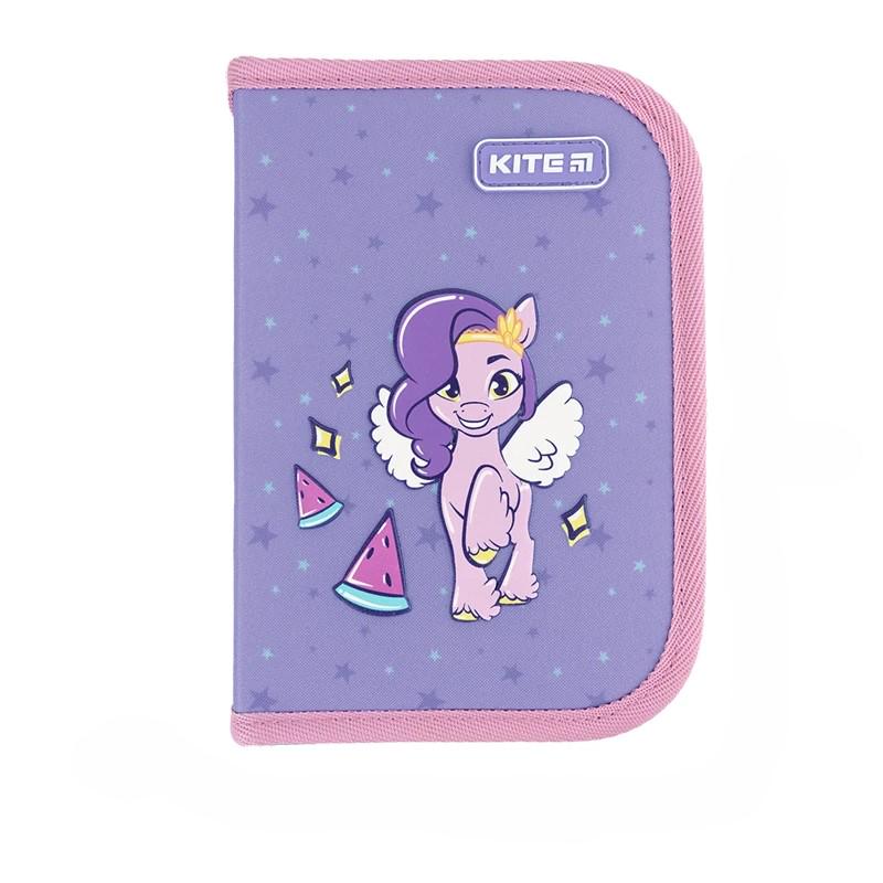 Пенал без наполнения KITE My Little Pony 1 отделение 2 отворота (LP24-622)