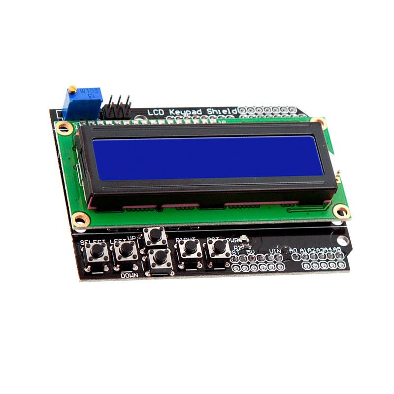 Модуль LCD Keypad Shield с дисплеем 1602 I2C для Arduino - фото 2