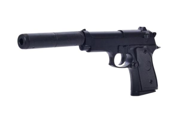 Дитячий пістолет іграшковий Sig Sauer металевий на кульках 27 см (V1+)