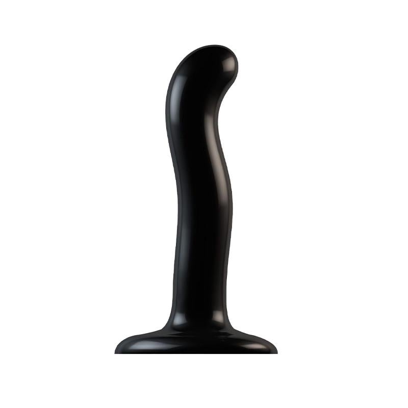 Насадка для страпона на присоске Strap-On-Me P&G-Spot Dildo M 18 см Черный (54130)