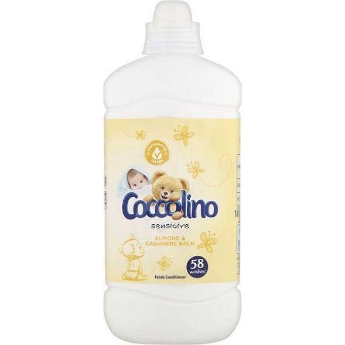 Кондиционер для белья Coccolino Sensitive Миндаль и Кашемир 1.45 л (623695)