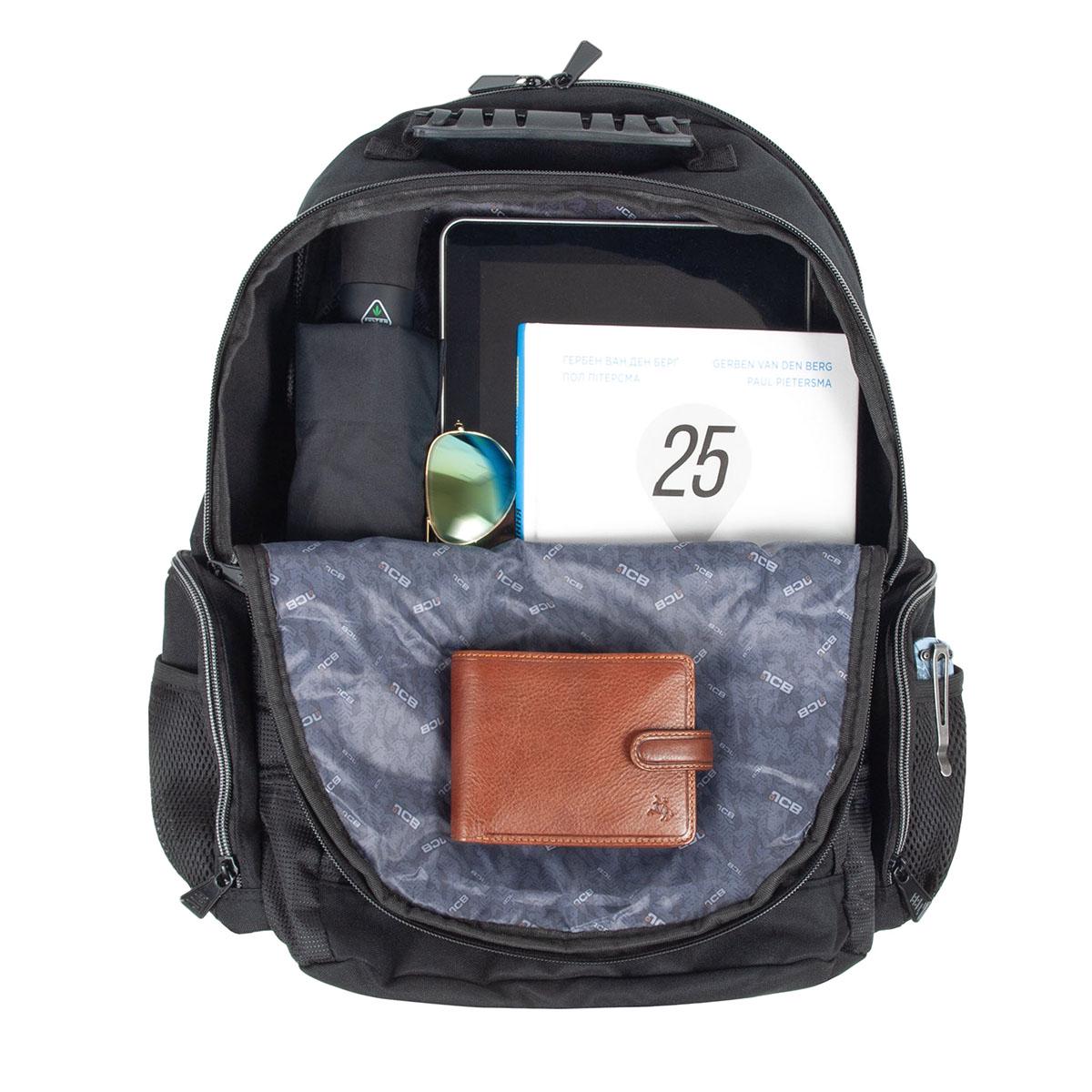 Міський рюкзак JCB BP71 Black/Grey - фото 7 Міський рюкзак JCB BP71 Black/Grey - фото 7