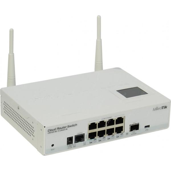 WiFi роутер Mikrotik CRS109-8G-1S-2HnD-IN