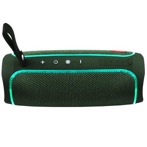 Бездротова Bluetooth колонка з гучним зв'язком та підсвічуванням TG287 Green (c4a9678e) - фото 1