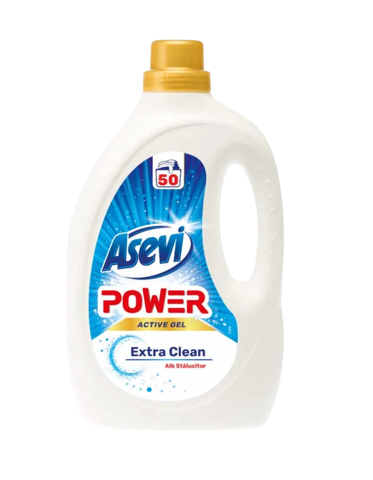 Гель для прання білих речей Asevi Power Extra Clean 2,5 л 50 прань (31466219)