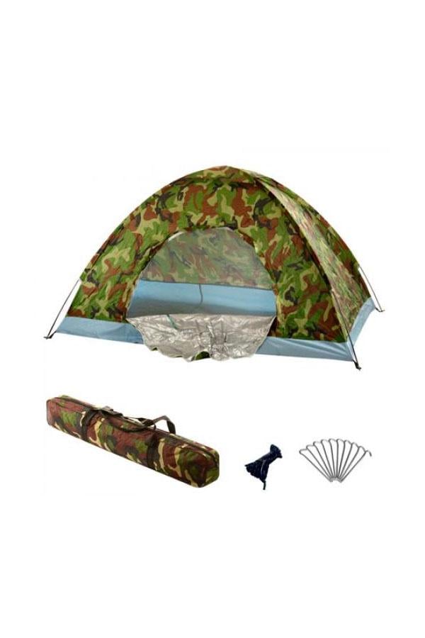 Намет туристичний HOME 2х1,5х1,1 м Хакі (J01230)