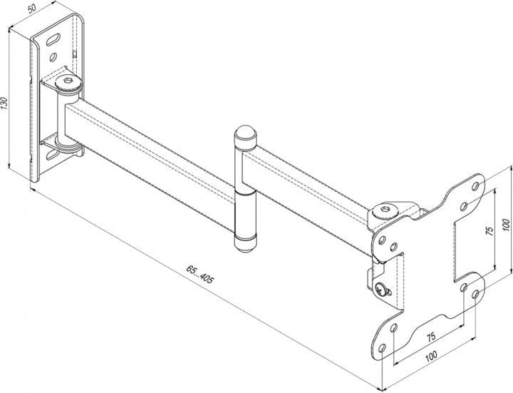 Кронштейн Simpler 13ET 13-28'' 100х100 - фото 6 Кронштейн Simpler 13ET 13-28'' 100х100 - фото 6