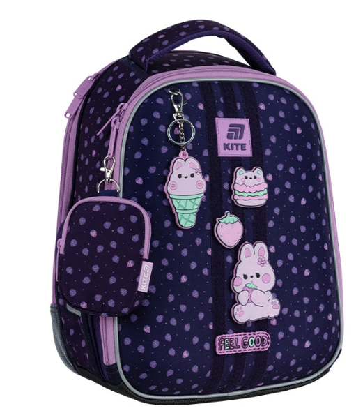 Школьный рюкзак каркасный KITE Education Feel Good K25-555S-8 (4063276197924)