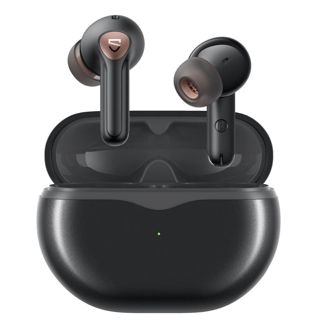 Наушники беспроводные Soundpeats Air4 Pro TWS вакуумные AptX Lossless ANC Черный (2484137576)