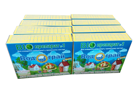 Биопрепарат Водограй для выгребных ям и септиков 3 кг (3513) - фото 1