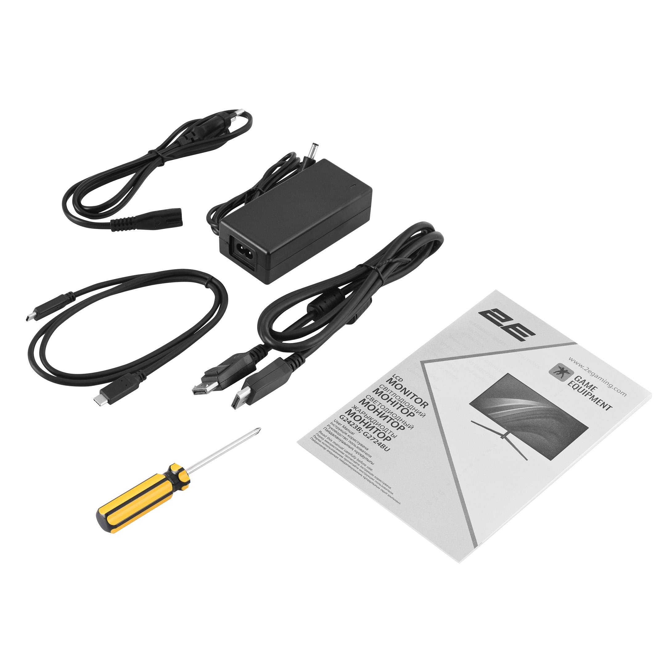 Монітор 2E GAMING G2724BU Чорний (2E-G2724BU-01.UA) - фото 8 Монітор 2E GAMING G2724BU Чорний (2E-G2724BU-01.UA) - фото 8