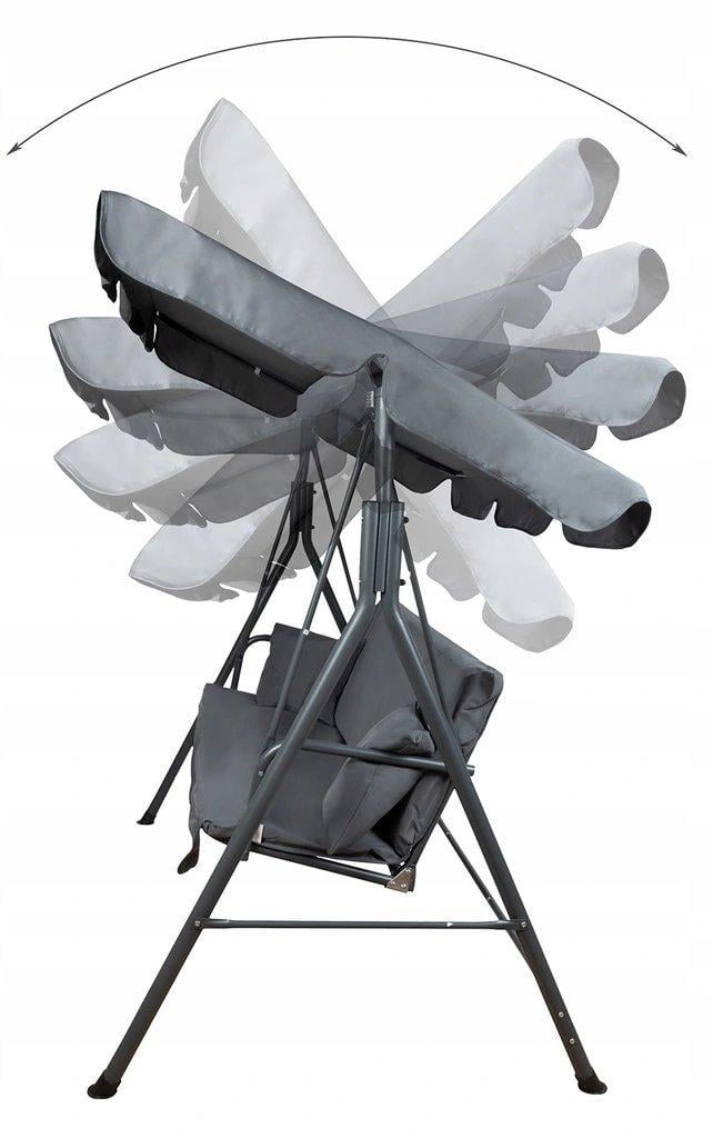 Садовая качель трехместная Fregat RELAX с подушками 2 шт. (28433759) - фото 7 Садовая качель трехместная Fregat RELAX с подушками 2 шт. (28433759) - фото 7