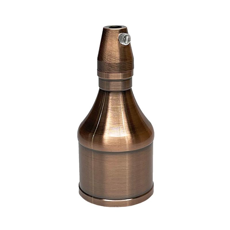 Патрон декоративный Premium Long Е27 Red Bronze (6957)