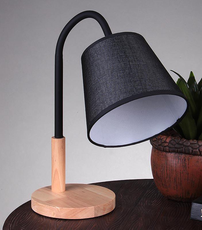 Настольная лампа Light House DL-17345/1T Wood Черный