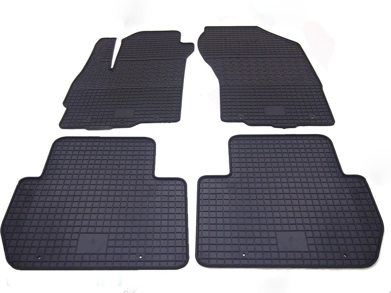 Килимки гумові Mitsubishi Outlander XL 07-/13-/Peugeot 4007 07-/Citroen C-crosser 07- 4 шт. (54897)
