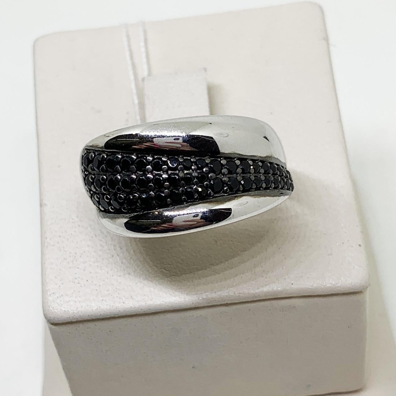 Кольцо серебряное Амаретто с фианитом р. 19,5 4,15 г (1618550361)