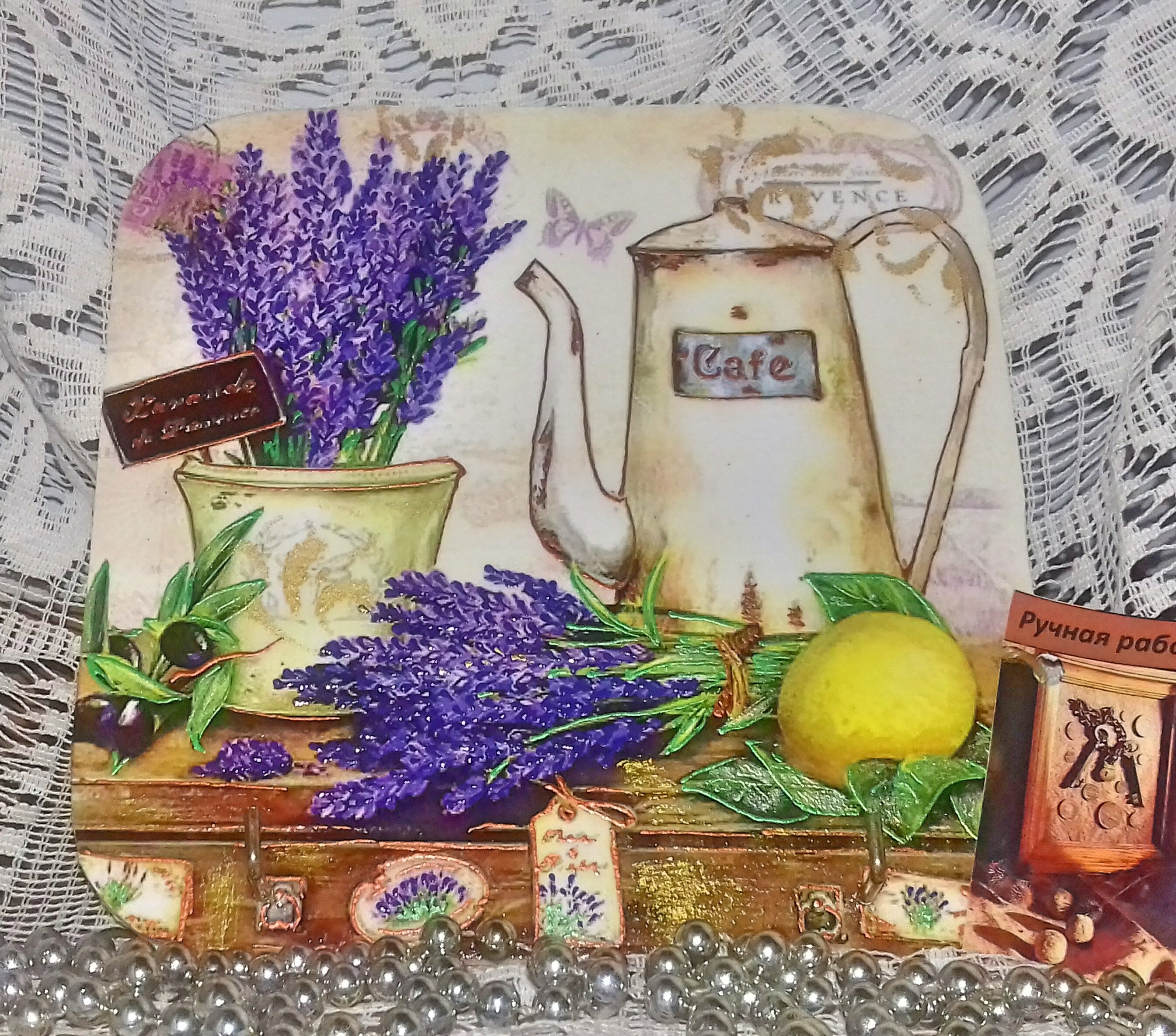 Часы настенные интерьерные Okl Gifts 25х25 см 277