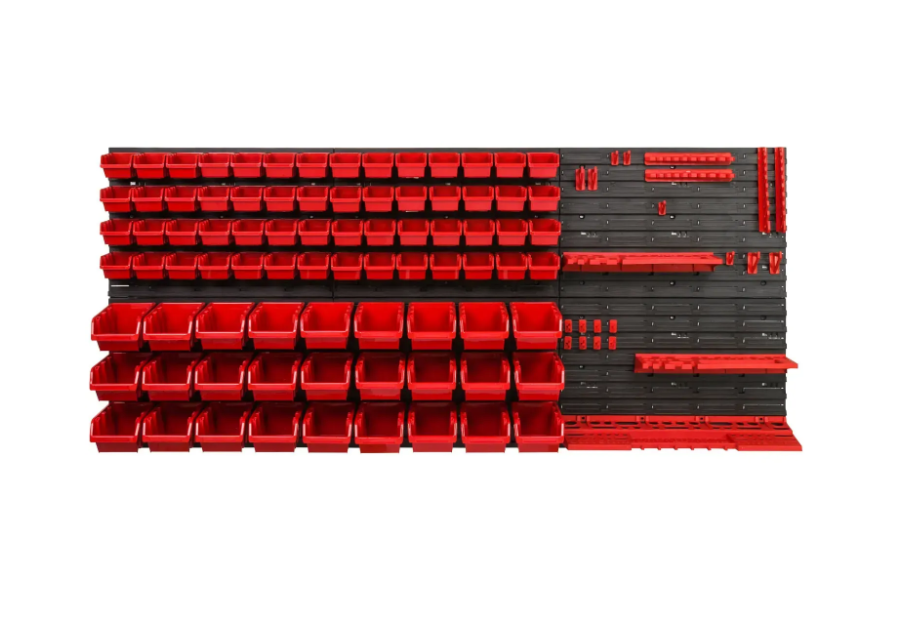 Панель для инструментов Kistenberg 173x78 см 6 панелей 83 контейнера (MIX603) Панель для инструментов Kistenberg 173x78 см 6 панелей 83 контейнера (MIX603)