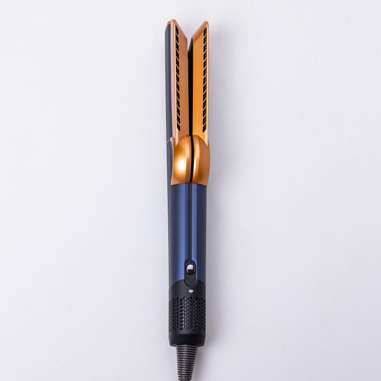 Утюжок для волос Air Stasghtener воздушный 1300 Вт Синий (6052) - фото 4