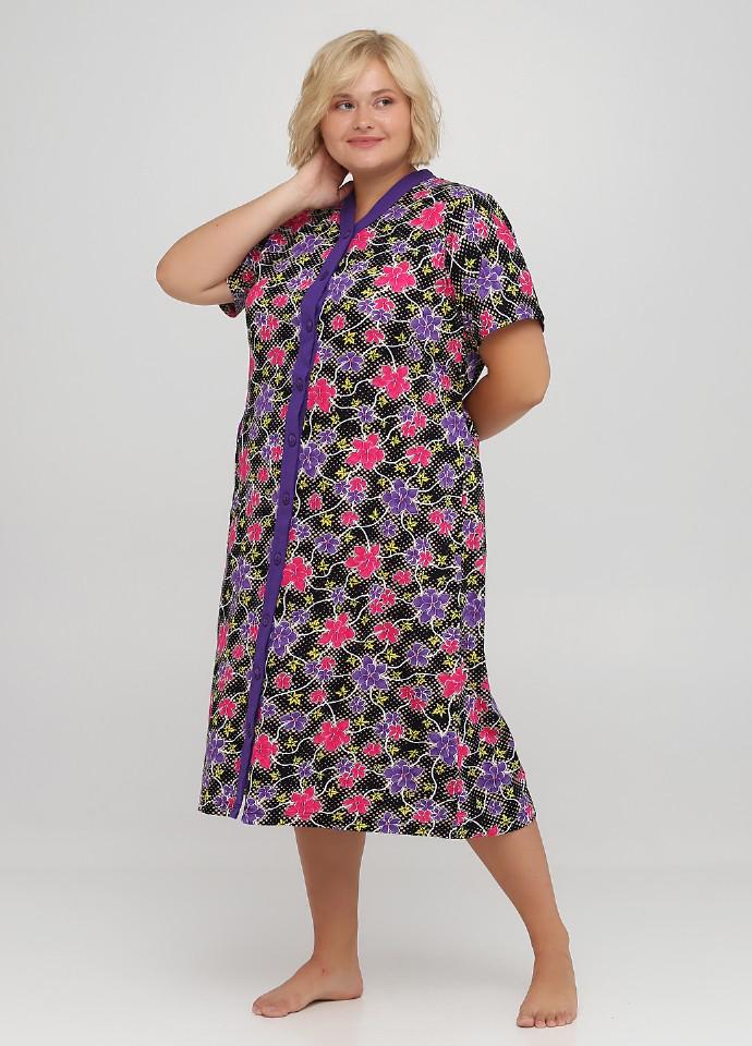 Халат Wild Love 2XL Разноцветный (81646-14) Халат Wild Love 2XL Разноцветный (81646-14)