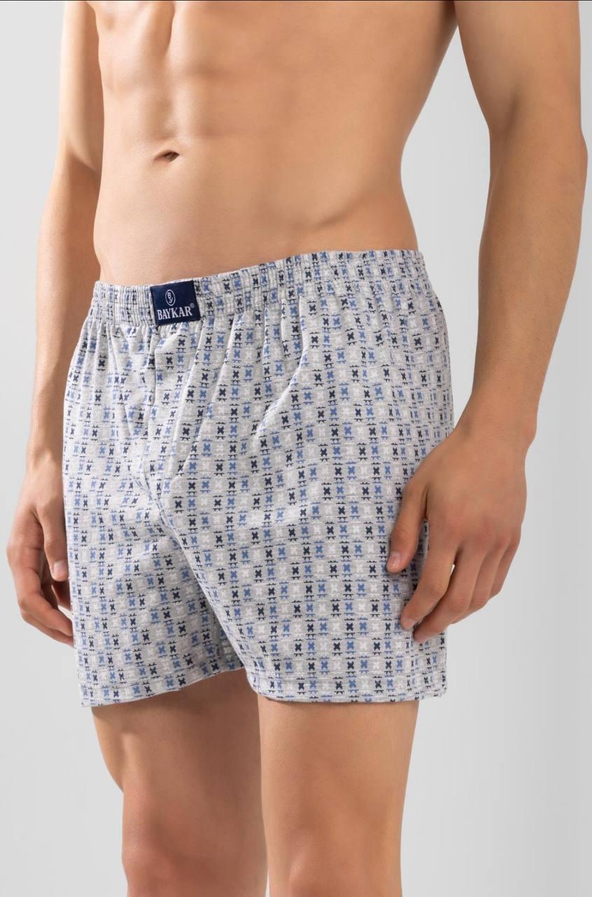 Трусы мужские семейные BAYKAR 2XL р. 54-56 Серый (1109-125)