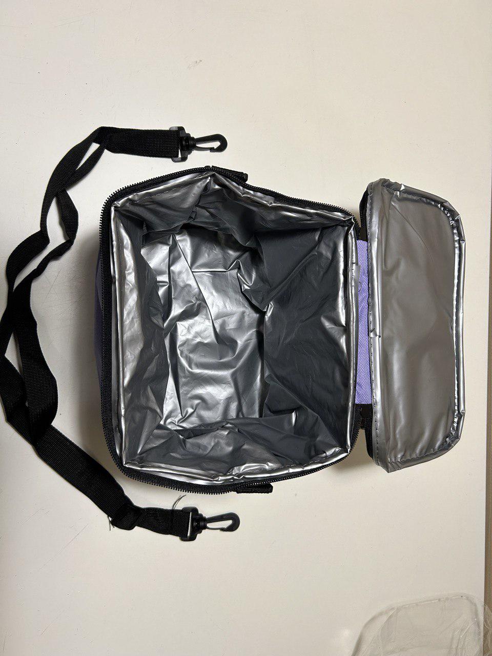 Сумка-холодильник на 1 отделение с ручкой через плечо 25х20х17,5 см 9 л Фиолетовый (171) - фото 2 Сумка-холодильник на 1 отделение с ручкой через плечо 25х20х17,5 см 9 л Фиолетовый (171) - фото 2