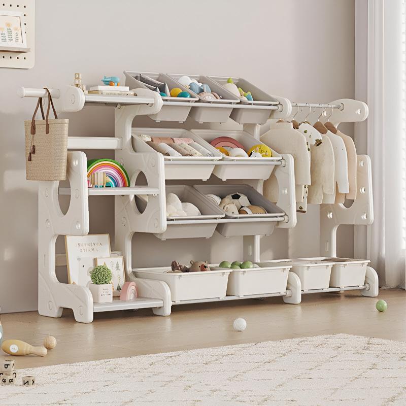 Детский шкаф Lumpurini Ludovica с полочками/контейнерами и вешалкой (efe2b75c) - фото 2 Детский шкаф Lumpurini Ludovica с полочками/контейнерами и вешалкой (efe2b75c) - фото 2