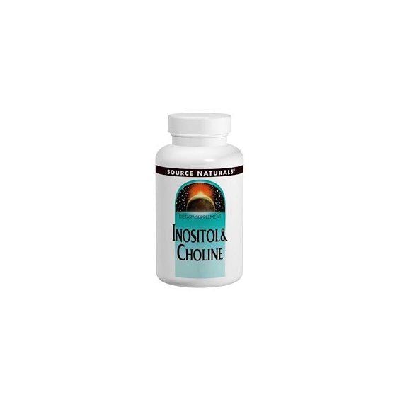 Інозитол Source Naturals Inositol&Choline 800 мг 100 табл. (000005022)