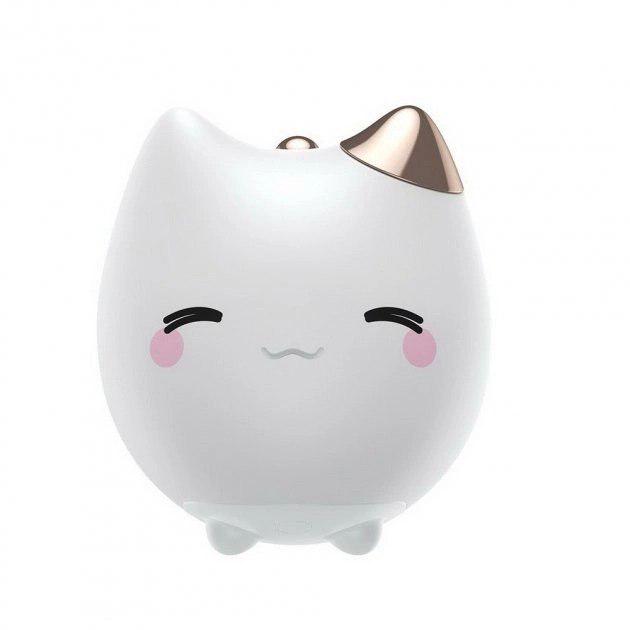 Ночник детский BASEUS Cute Series Kitty Silicone с встроенным акуумулятором 1100 mAh White (DGAM-A02) - фото 2