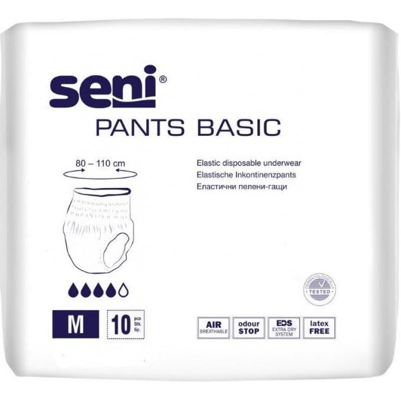 Подгузники-трусы для взрослых Seni Pants Basic Medium 10 шт.