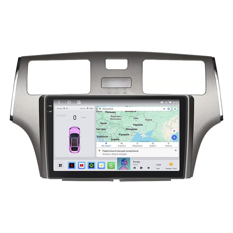Автомагнитола штатная Lesko 4G/QLED/360°/CarPlay/GPS/Wi-Fi для Lexus ES IV Рестайлинг 2003-2006 4/64Gb 9" (2326510001)