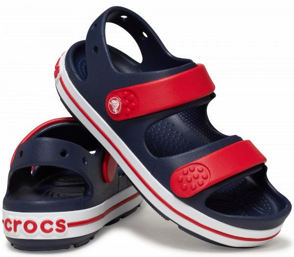 Сандалии детские Crocs Crocband Cruiser р. 27-28 Navy/Varsity Red (18550011)