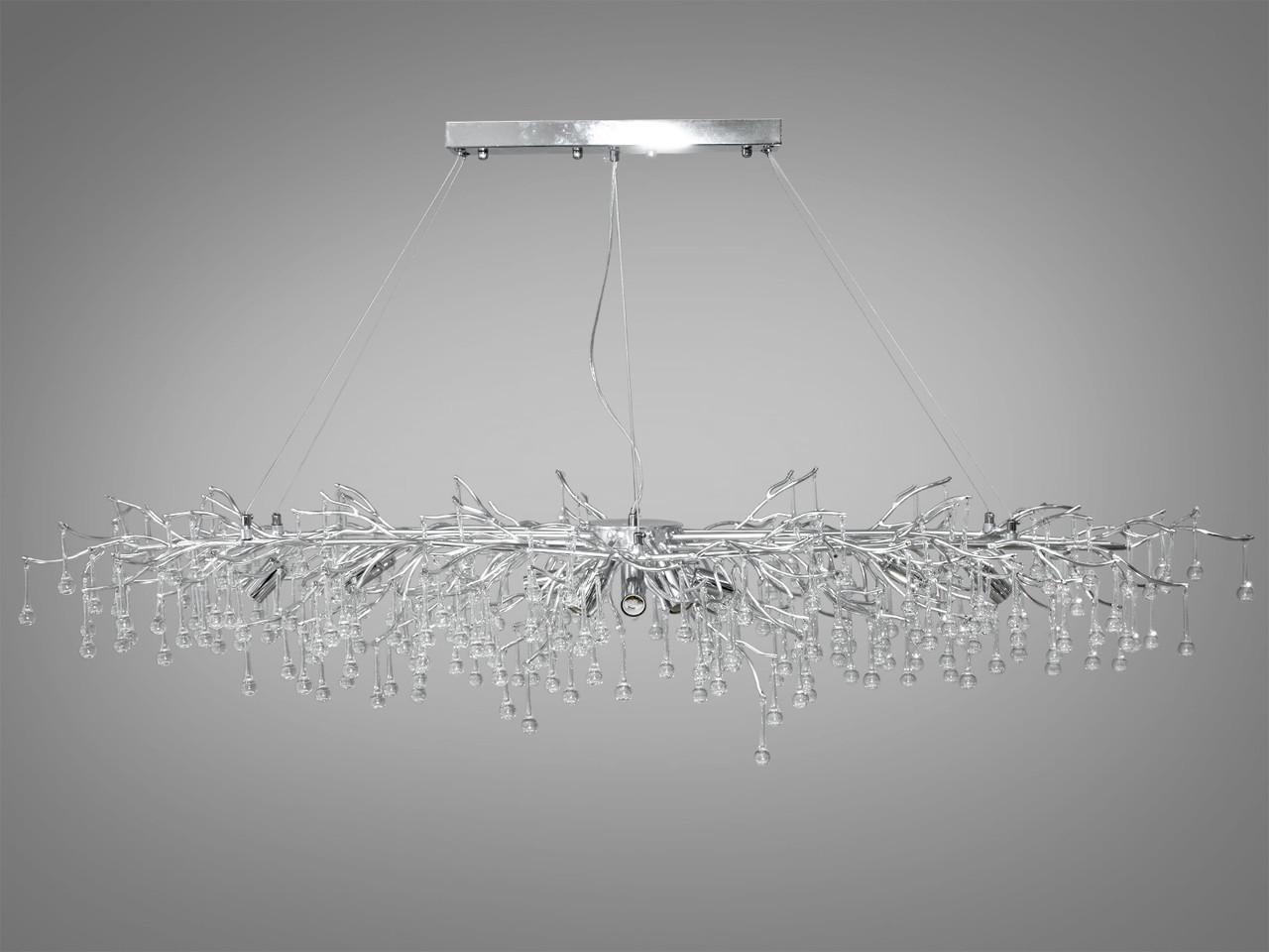 Люстра хрустальная 607-L1500CH (2437588974)