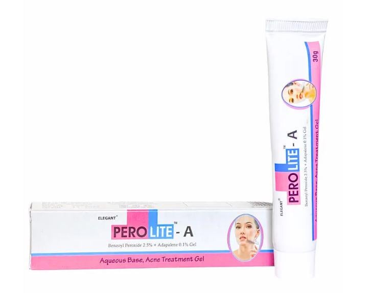 Гель против акне Perolite A Gel Benzoyl Peroxide 2.5% Adapalene 0,1% 30 г (PLBPA25)