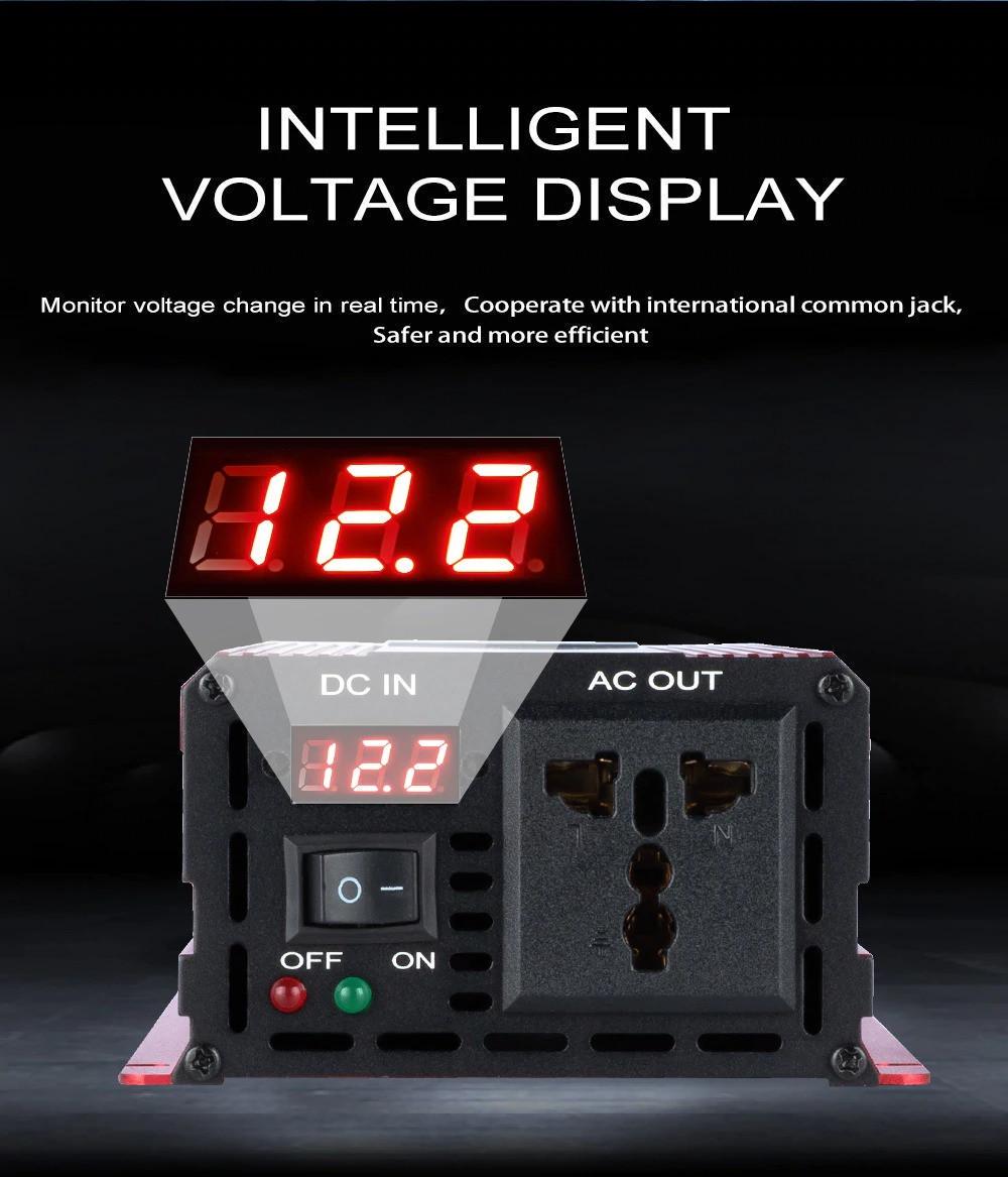 Інвертор перетворювач напруги 24 В 220В 3000 Вт чиста синусоїда - фото 5