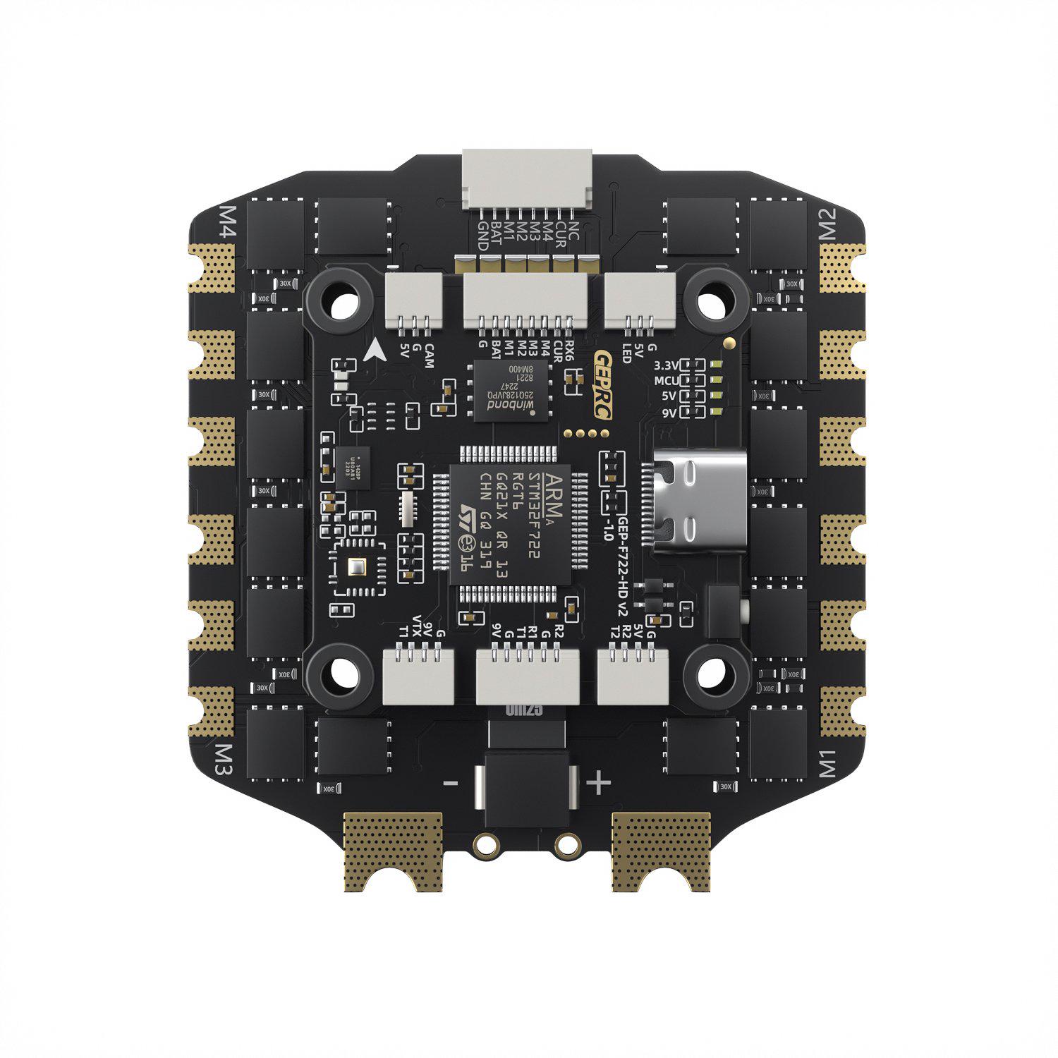 Стек FC+ESC GEPRC TAKER F722 BLS 80A V2 STACK с 16 Мб Blackbox (98781) - фото 6