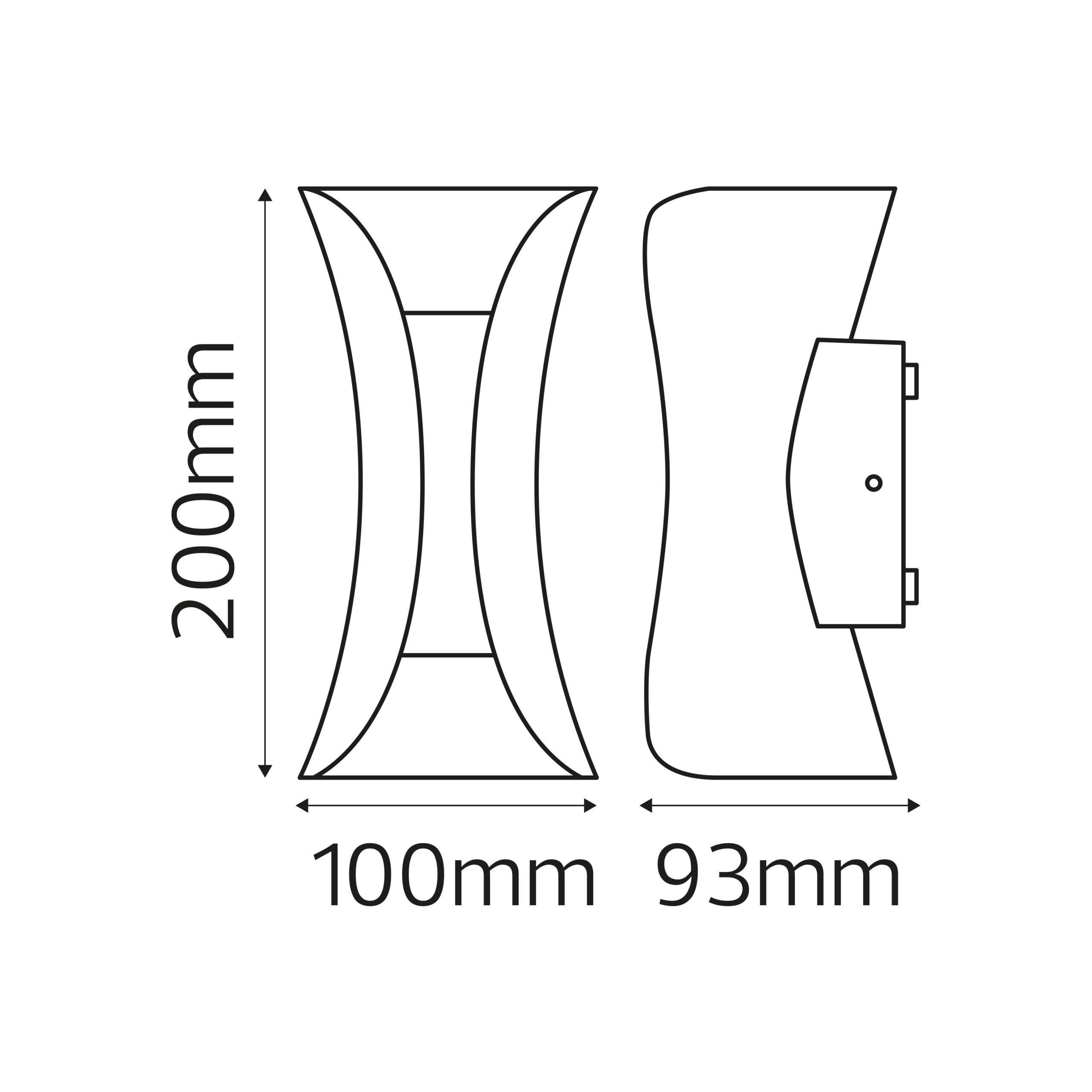 Светильник садово-парковый Marvel 10 светодиодный Черный с золотом (24845570) - фото 3