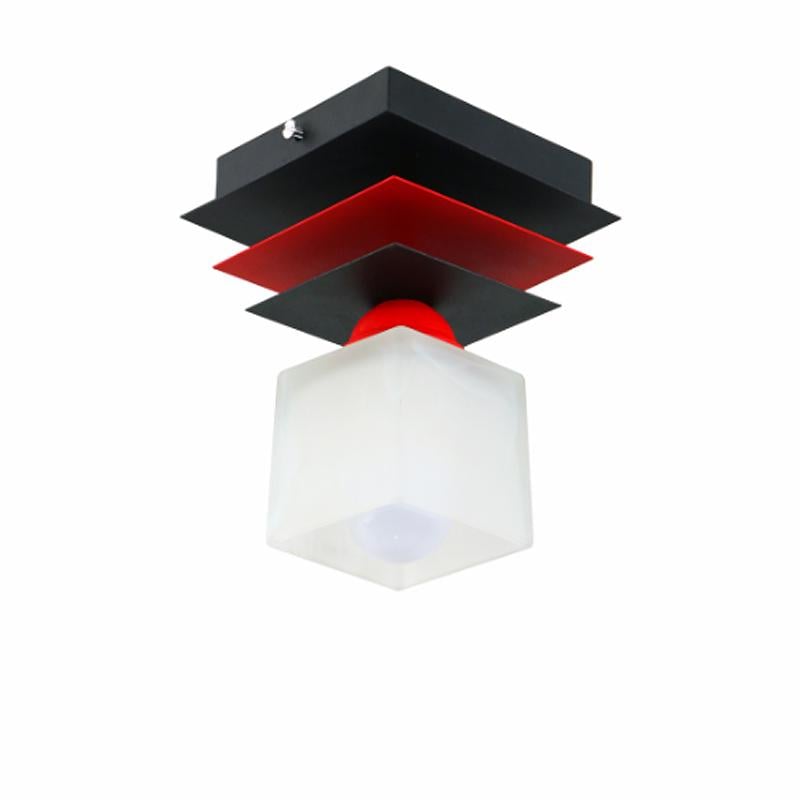 Люстра потолочная Light House SRS-16153/1 Черный/Красный