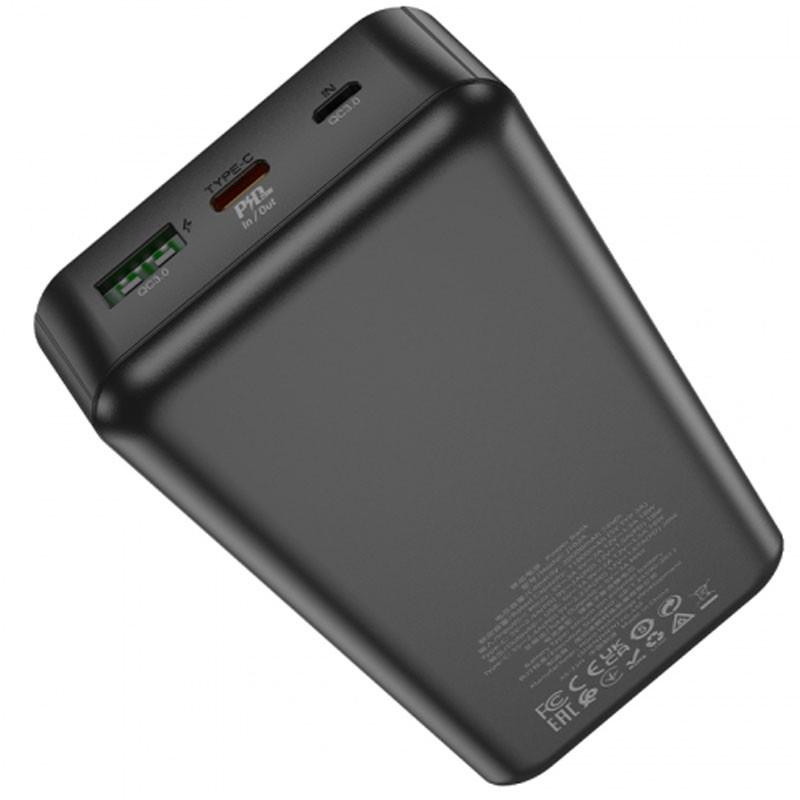 Повербанк Hoco J102A Cool figure 20000 mAh PD20 W+QC3,0 Черный - фото 3