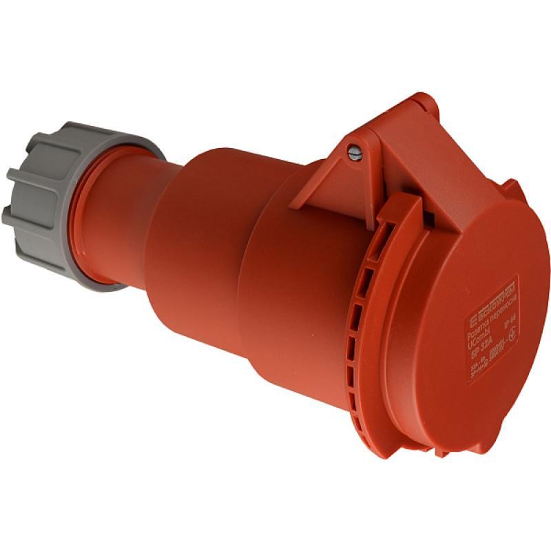 Розетка переносная АСКО-УКРЕМ полиамид серии UСombi 5P 3Р+ РЕ+N 32A IP 44 (A0080010130)